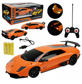 Машина "Powermotors" Lamborghini LP670 1:24 на радиоуправлении PM2409 ORANGE Машина "Powermotors" Lamborghini LP670 1:24 на радиоуправлении PM2409 ORANGE
