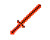 Зброя Minecraft Меч sword-2026_Red