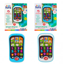 Телефон с музыкой Kids Hits "Привет Ферма" батарейки в комплекте 2 цвета KH03/001