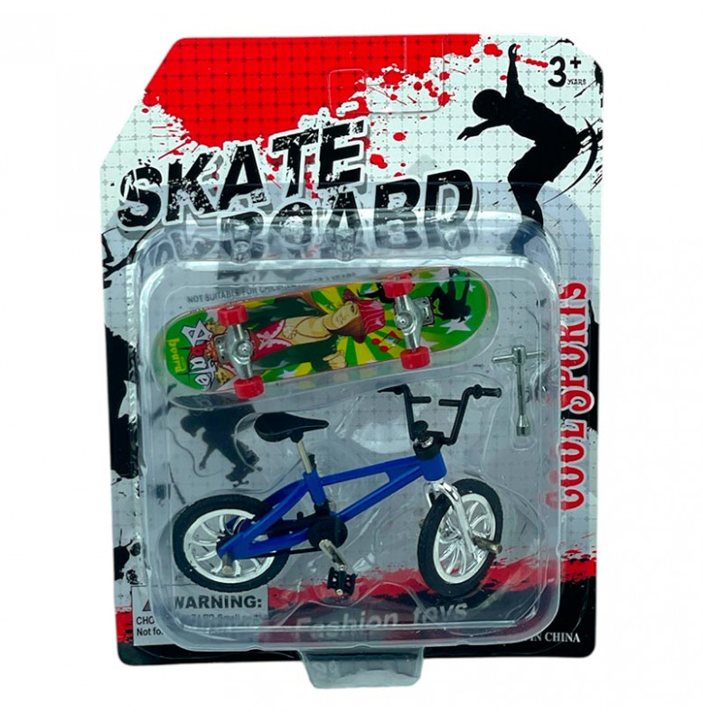 Набор Fingerboard Skate+BMX 2356-33_Blue
