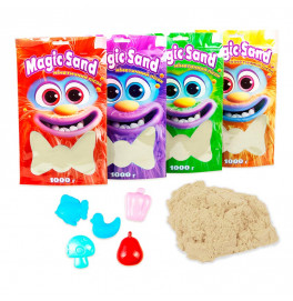 Кинетический песок Strateg Magic sand 1 кг 39404-1