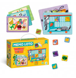 Настольная игра Dodo MEMO LOTO Супермаркет 301228