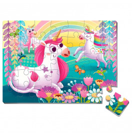 Мягкие пазлы Vladi Toys А4 "Единороги" 35 элементов фомовые VT1102-34