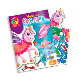 Магнитная игра Vladi Toys "Единорог" в папке VT3204-27