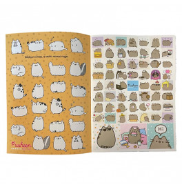 Раскраска с наклейками Pusheen the cat 505055