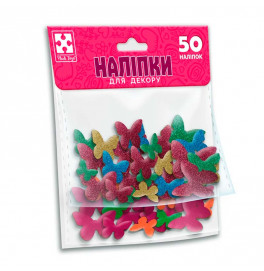 Набор для творчества Vladi Toys "бабочки" мягкие наклейки VT4206-56