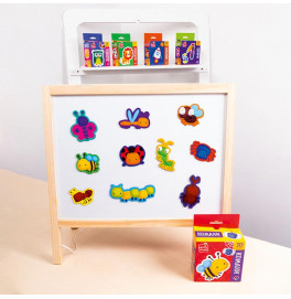 Развивающая игра Vladi Toys "Насекомые" набор магнитов VT3106-32