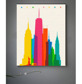 Картина за номерами ArtCraf "NYC" 40*50 см* 11234-AC