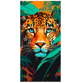 Картина по номерам ArtCraft "Хищный взгляд" 40*80 см 11554-AC