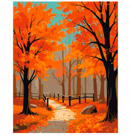 Картина по номерам "Осенний лес" Artcraft 40*50 см 11055-AC