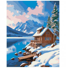 Картина за номерами "Зимовий спокій" 40*50 см 11058-AC