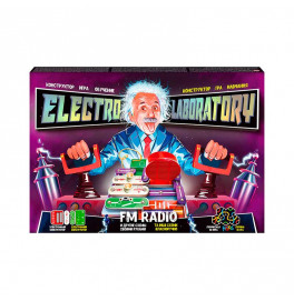 Электронный конструктор Danko toys "Electro Laboratory. FM Radio" для детей ELab-01-01