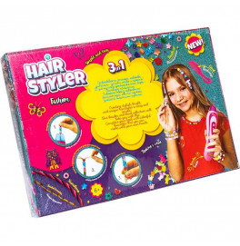 Набор для создания причесок Danko Toys Парикмахер Hair Styler. Fashion с аксессуарами HS-01-02