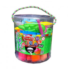 Тесто для лепки Danko Toys "Master Do" 22 цвета TMD-01-04