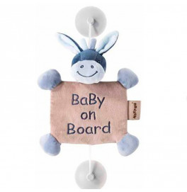 Игрушка Nattou Baby on board Натоу Ребенок на борту на присосках ослик Алекс 321341