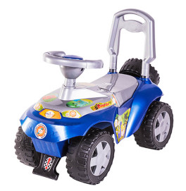 Машинка-каталка Орион Дракончик синяя 198