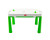 Стіл дитячий зелений + комплект для гри "Air Hockey" 04580/2
