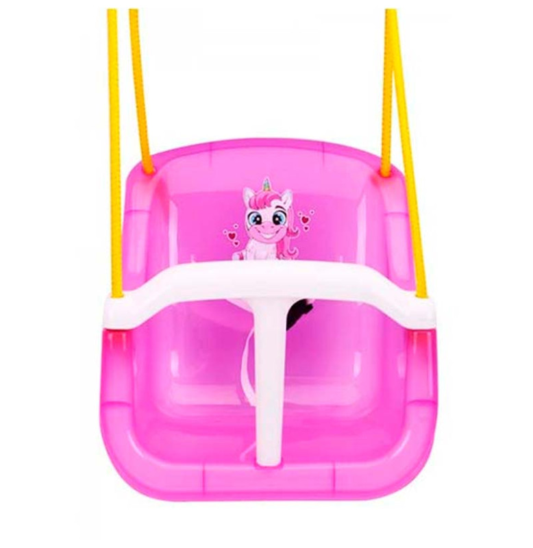 Гойдалка Технок для дітей навантаження 20 кг 8096_Pink