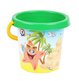 Детское ведерко №3 Технок пластиковый для песка 3145