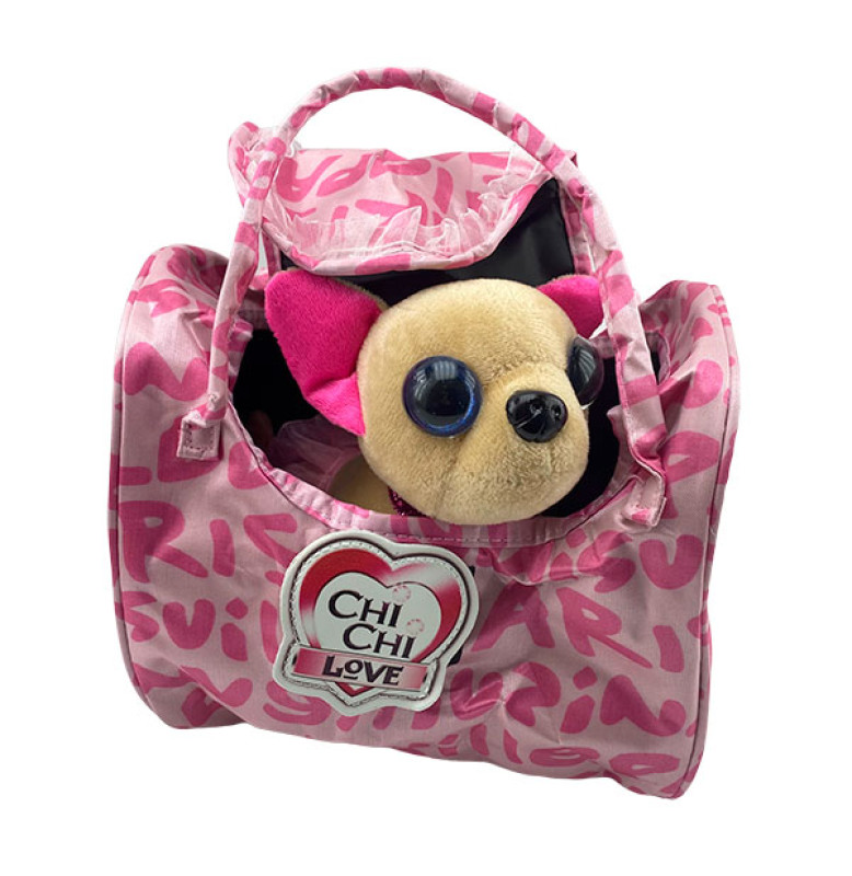 Собачка в сумочке Chi Chi Love Чихуахуа Вояж 20 см со звуком розовая LM-033 5892276 Pink Собачка в сумочке Chi Chi Love Чихуахуа Вояж 20 см со звуком розовая LM-033 5892276 Pink