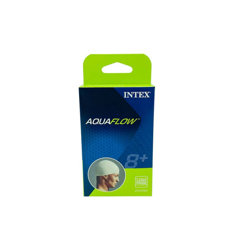 Шапочка для плавання INTEX на 8 років 3 кольори, 20 см 55992 55992_White