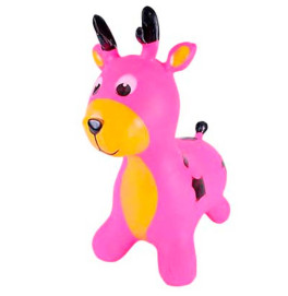 Стрибун гумовий арт. RB2518 Олень 1400 гр RB2518_Pink