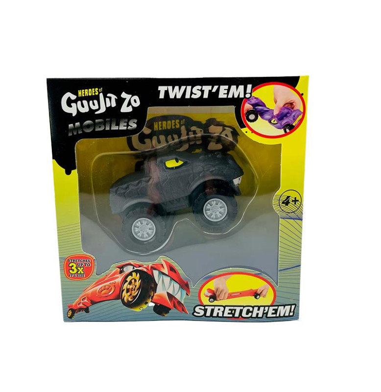 Стретч-антистрес GuujitZu у вигляді машинки C2881_Dino, Gray