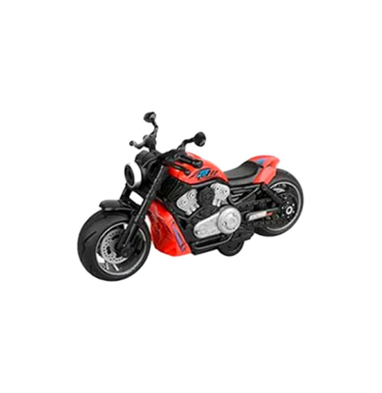 Мотоцикл спортивний інерційний 18 см 9864-60_Red