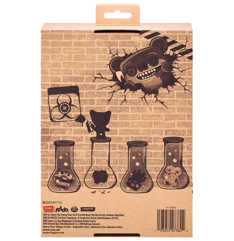 Мягкая игрушка Fuggler Ugly Monster монстр фуглер Fug-2_series1