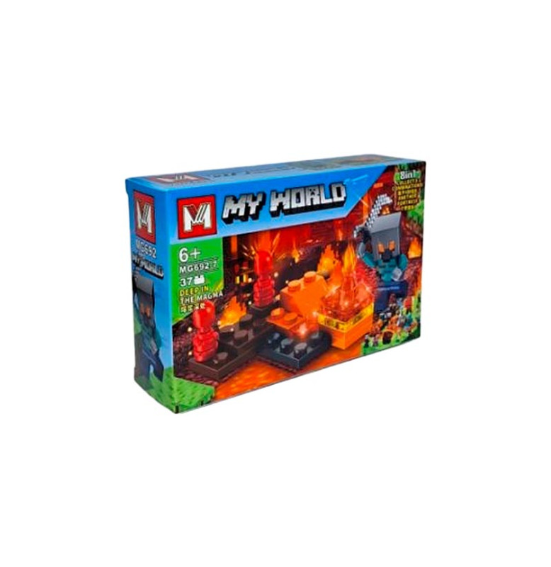 Конструктор My World незер блоковий пластиковий MG692_series7