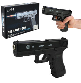 Игрушка Пистолет металлический на шариках A1-1