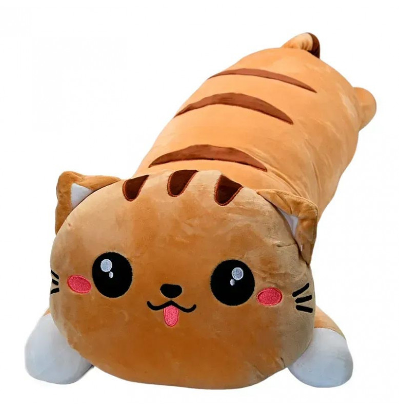Мягкая игрушка кот батон 110 см E1006_Orange