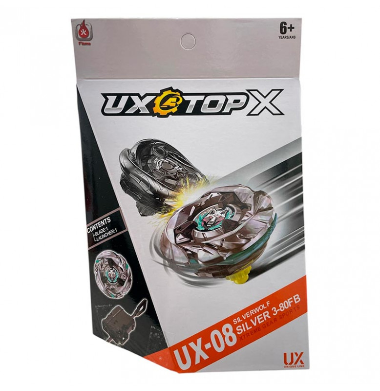 Волчок BEYBLADE X BBL001_UX-08 Silver 3-80FB