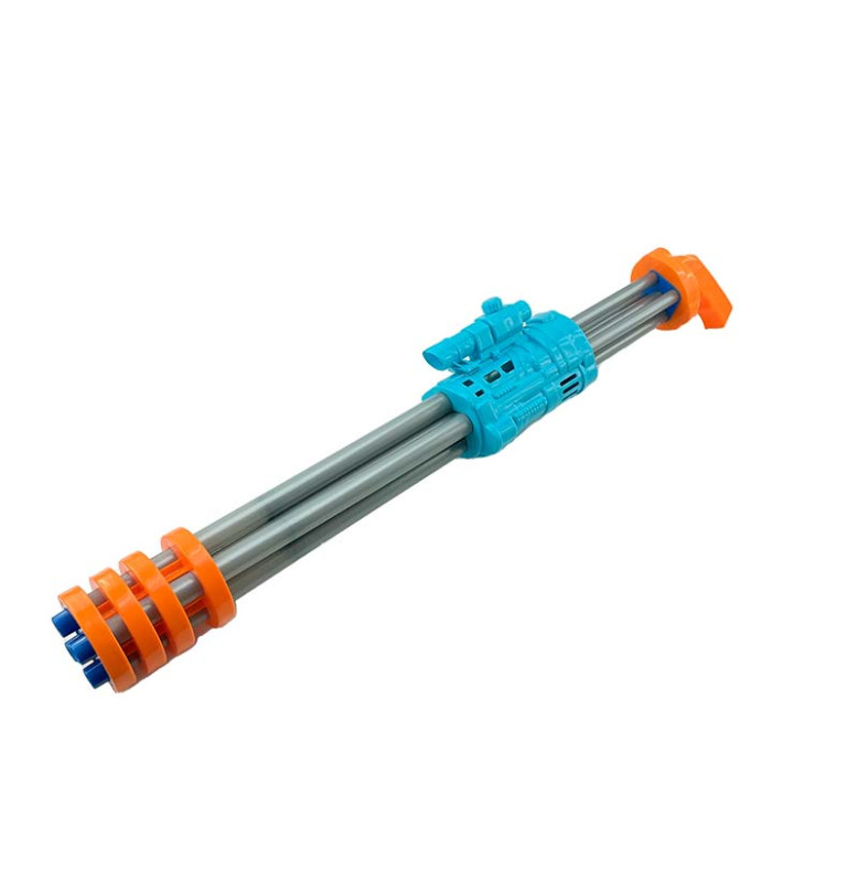 Водяний пістолет помповий M207XY_Orange-Blue-Gray-Orange
