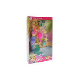 Кукла русалка с аксессуарами KQ110D