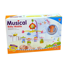 Карусель музыкальная на кровать 6519