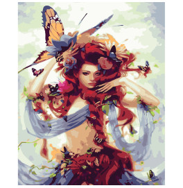 Картина по номерам Состояние души Strateg 30х40 см SS-6517