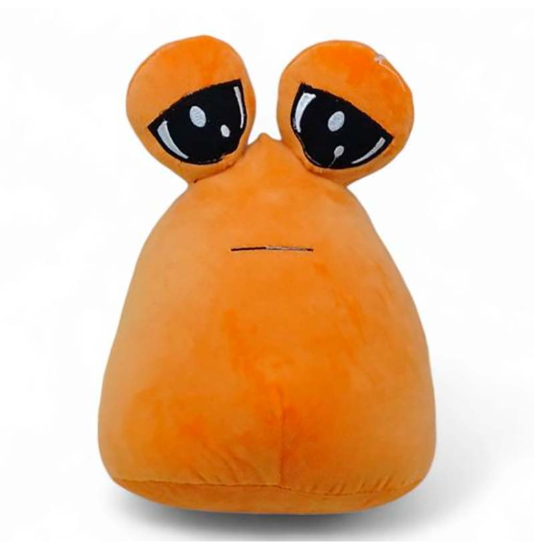 М'яка іграшка Інопланетянин Пу Pou 30 см 0348_Brown