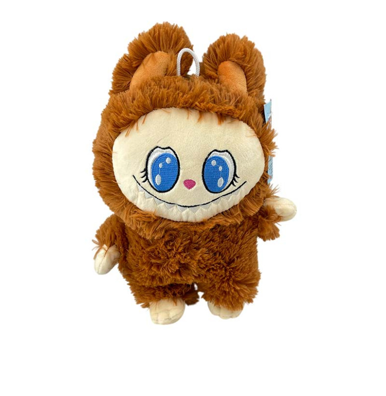 М'яка іграшка НикоМ Лабубу 35 см 0396_Brown