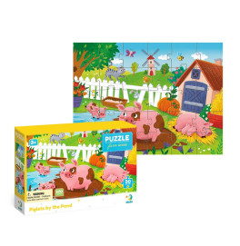 Пазл Dodo Поросята возле пруда 30 элементов 300682