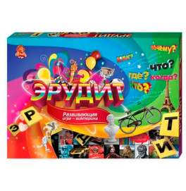 Настольная игра Эрудит Обучающий малый Настольная игра Эрудит Учебный малый DTG26-U
