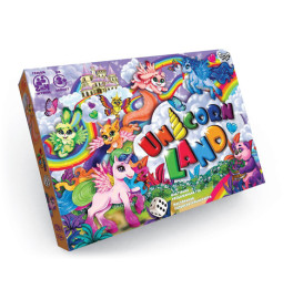 Настольная игра Danko Toys "Unicorn Land" развлекательная