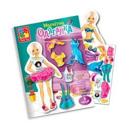 Магнитная игра Vladi Toys "Блондинка" в папке