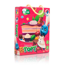 Игра магнитная Vladi Toys "Торт" фомовая