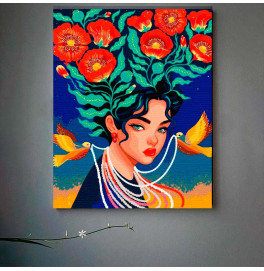 Картина по номерам "Украинская красота" 40*50 см@ 10096-AC