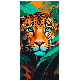 Картина за номерами ArtCraft "Хижий погляд" 40*80 см 11554-AC Картина за номерами ArtCraft "Хижий погляд" 40*80 см 11554-AC