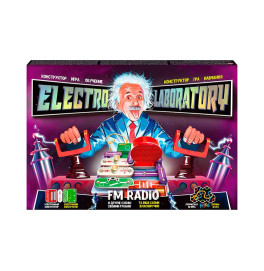Електронний конструктор Danko toys "Electro Laboratory. FM Radio" для дітей ELab-01-01