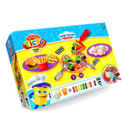 Тесто для лепки Danko Toys "Master Do" ШЕФ-ПОВАР Пицца средняя укр
