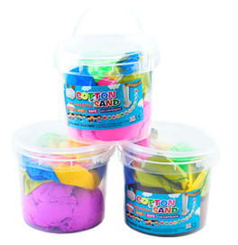 Нано кинетический песок Magic Sand 1000 г в ведре в ведерке