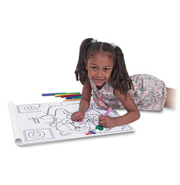 Гігантська розмальовка Melissa & Doug Алфавіт Африканські тварини MD19109